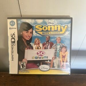 Disney Sonny With a Chance Nintendo DS Game - Yellow and Blue